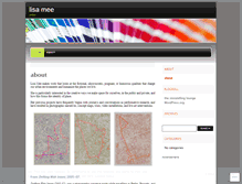 Tablet Screenshot of lisamee.wordpress.com