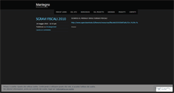 Desktop Screenshot of manlegno.wordpress.com