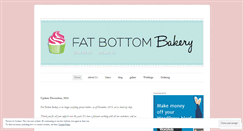 Desktop Screenshot of fatbottombakery.wordpress.com
