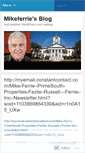 Mobile Screenshot of mikeferrie.wordpress.com