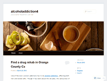 Tablet Screenshot of alcoholaddiction4.wordpress.com