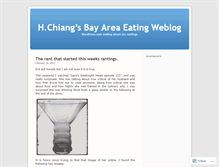 Tablet Screenshot of chiangman.wordpress.com