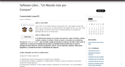 Desktop Screenshot of amantesdelsoftwarelibre.wordpress.com