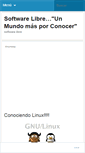 Mobile Screenshot of amantesdelsoftwarelibre.wordpress.com