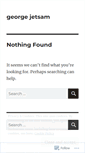 Mobile Screenshot of georgejetsam.wordpress.com