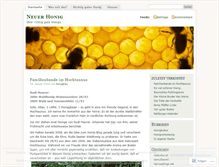 Tablet Screenshot of neuerhonig.wordpress.com