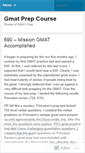 Mobile Screenshot of gmatprepcourse.wordpress.com