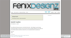 Desktop Screenshot of fenixdesignz.wordpress.com