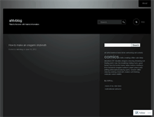 Tablet Screenshot of ahtvblog.wordpress.com