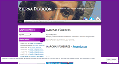 Desktop Screenshot of eternadevocion.wordpress.com