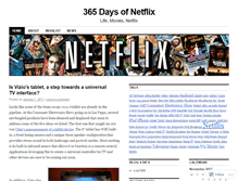 Tablet Screenshot of 365netflix.wordpress.com