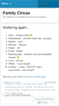 Mobile Screenshot of familycircus.wordpress.com