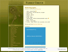 Tablet Screenshot of familycircus.wordpress.com