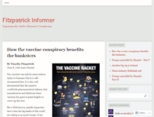 Tablet Screenshot of fitzinfo.wordpress.com