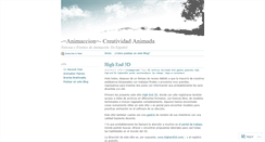 Desktop Screenshot of animaccion.wordpress.com