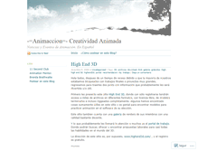 Tablet Screenshot of animaccion.wordpress.com