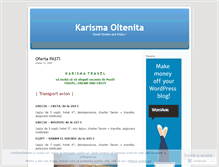 Tablet Screenshot of karismatravel.wordpress.com