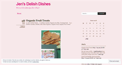 Desktop Screenshot of jensdelishdishes.wordpress.com