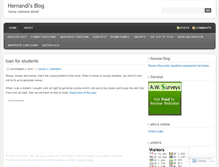 Tablet Screenshot of hernandi89.wordpress.com