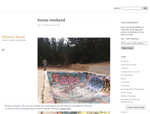 Tablet Screenshot of marcussears.wordpress.com