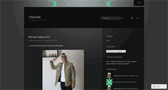 Desktop Screenshot of churume.wordpress.com