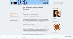 Desktop Screenshot of newnorthb2b.wordpress.com