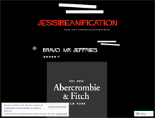 Tablet Screenshot of jessibeanification.wordpress.com