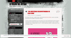 Desktop Screenshot of elblogdejotar.wordpress.com
