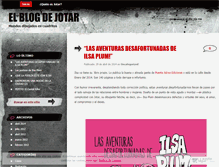 Tablet Screenshot of elblogdejotar.wordpress.com