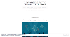 Desktop Screenshot of flemingsburgbaptistyouth.wordpress.com