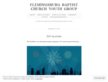 Tablet Screenshot of flemingsburgbaptistyouth.wordpress.com