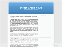 Tablet Screenshot of directgroup.wordpress.com