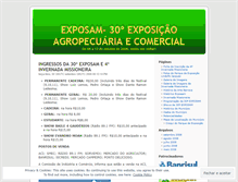 Tablet Screenshot of exposam.wordpress.com