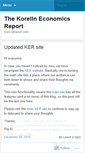 Mobile Screenshot of kereport.wordpress.com