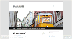 Desktop Screenshot of jftaalindoenas.wordpress.com