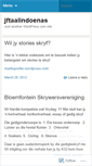 Mobile Screenshot of jftaalindoenas.wordpress.com