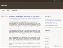 Tablet Screenshot of drsvec.wordpress.com