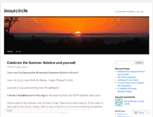 Tablet Screenshot of inourcircle.wordpress.com