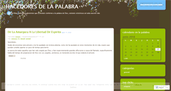 Desktop Screenshot of hacedoresdelapalabra.wordpress.com