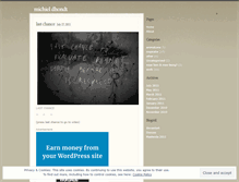 Tablet Screenshot of michieldhondt.wordpress.com