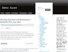 Tablet Screenshot of ibnualwi.wordpress.com