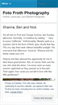 Mobile Screenshot of fotofroth.wordpress.com