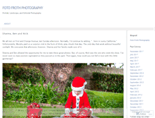 Tablet Screenshot of fotofroth.wordpress.com