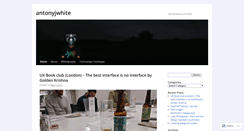 Desktop Screenshot of antonyjwhite.wordpress.com