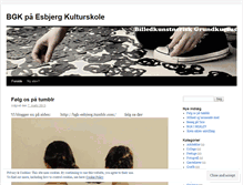 Tablet Screenshot of bgkesbjerg.wordpress.com