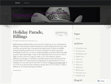 Tablet Screenshot of amymtrm2011.wordpress.com