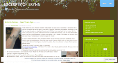 Desktop Screenshot of erynnleighan.wordpress.com