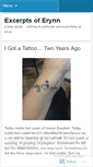 Mobile Screenshot of erynnleighan.wordpress.com