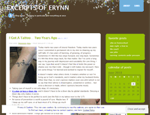 Tablet Screenshot of erynnleighan.wordpress.com