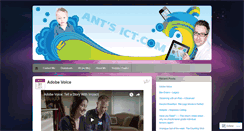 Desktop Screenshot of antsict.wordpress.com